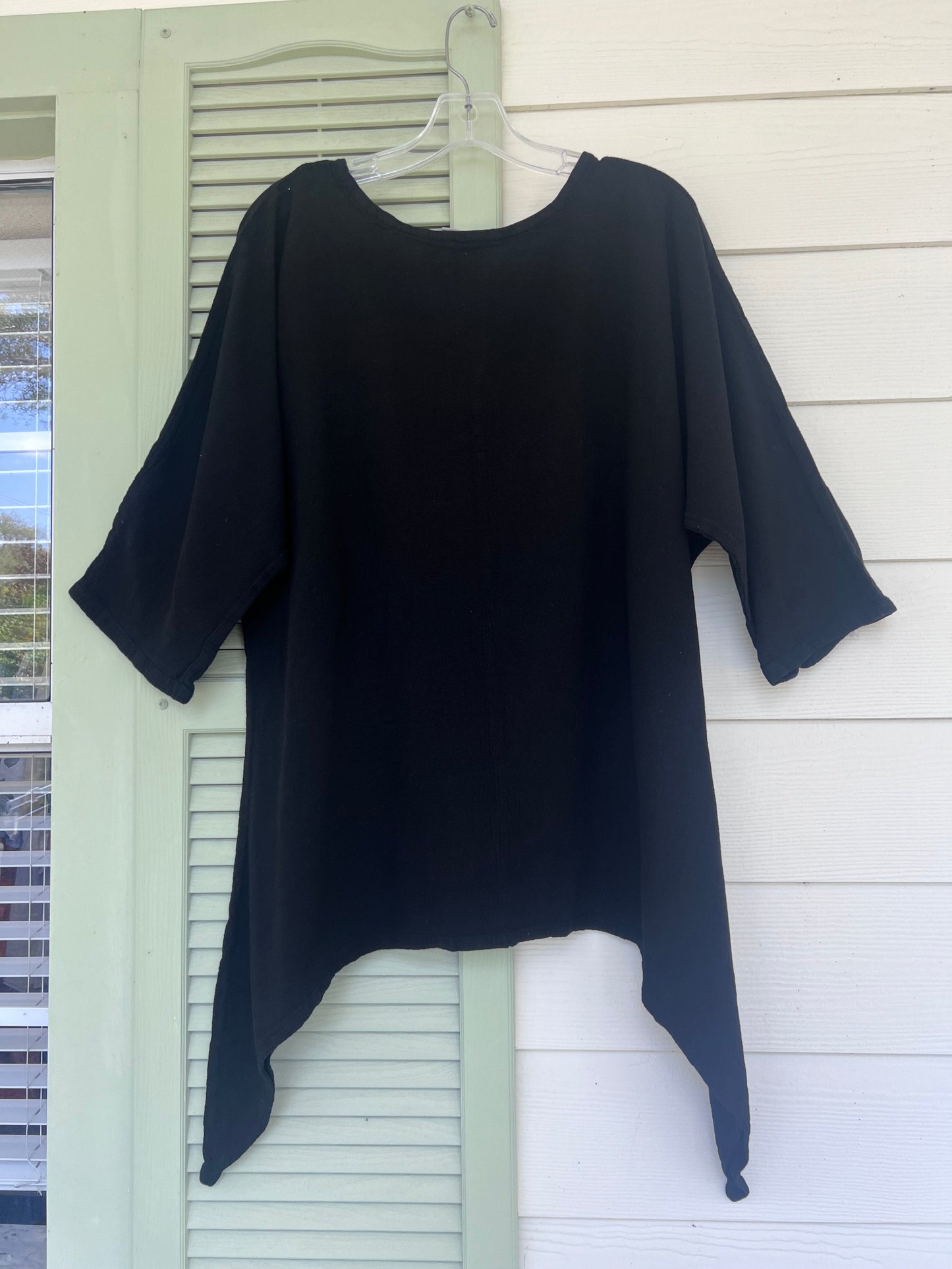 Women's Cotton Gauze Angela Top in Olive view 14 - Womens Cotton Tops