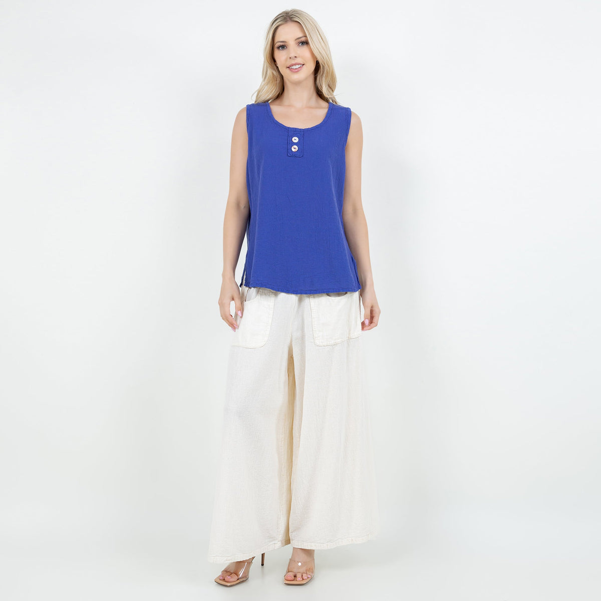 Women's Cotton Gauze Anne Top - MeeeShop Women's Fashion