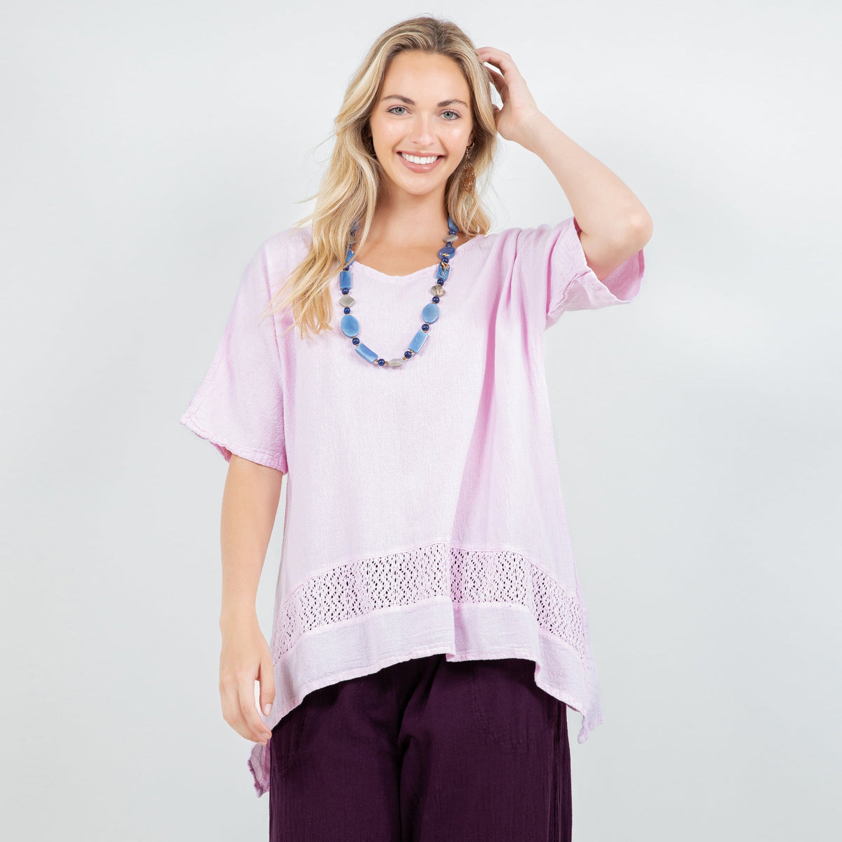 Women's Cotton Gauze Cynthia Top - MeeeShop Women's Fashion