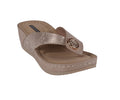 Women's Dafni Bronze Wedge Sandals Bronze (shoe) - daphne women's sandals, dafni sandals, women's dafni - shop at us.meeeshop