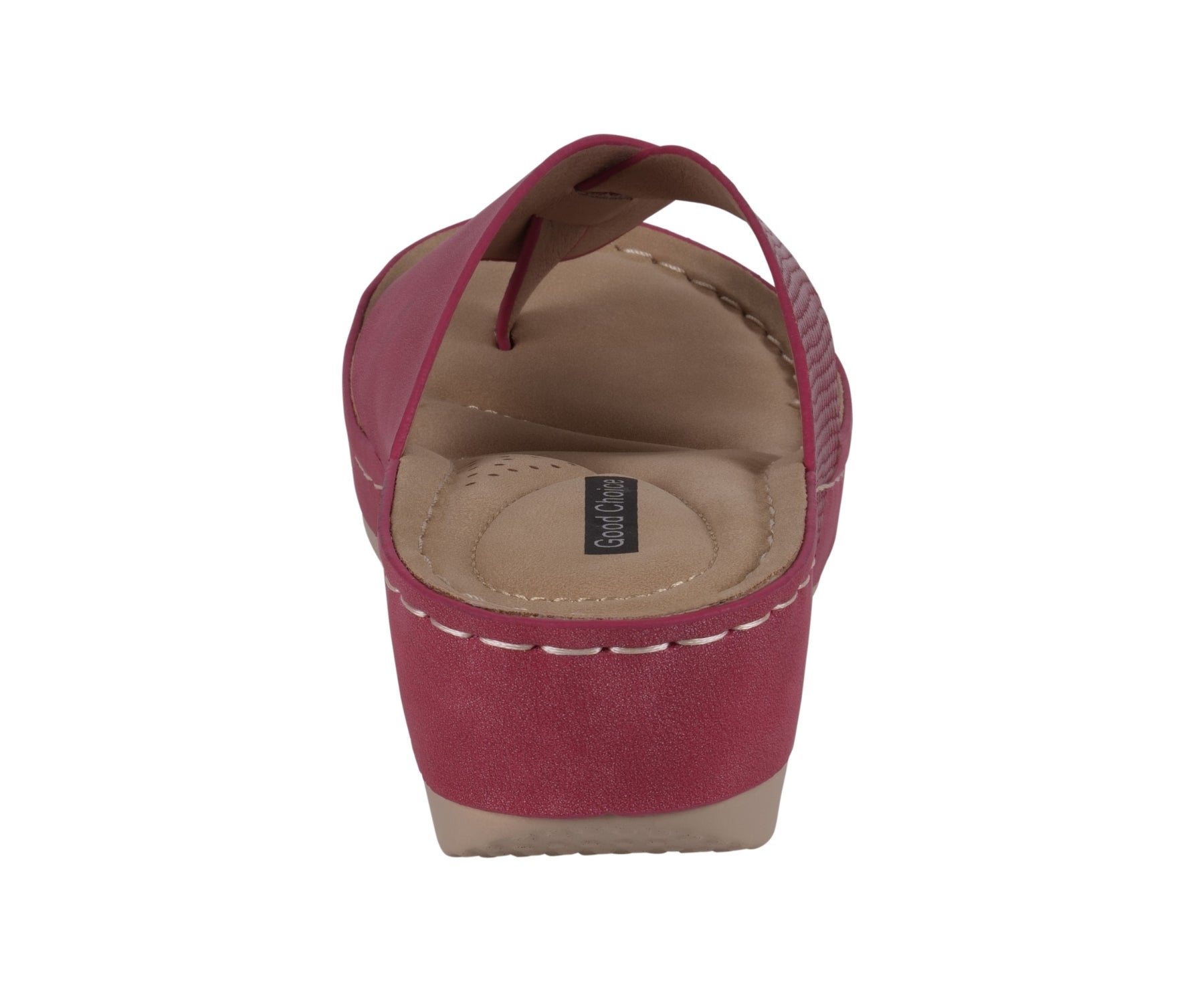 Women's Dafni Red Wedge Sandals Red view 4 (shoe) - daphne women's sandals, dafni sandals, women's dafn - shop at us.meeeshop