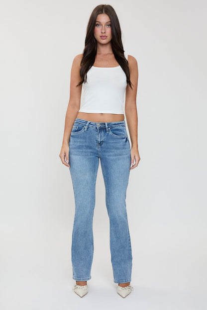 Women's Essential Bootcut Jeans in C Sky Blue - Women'S Essential Jeans (bottom)