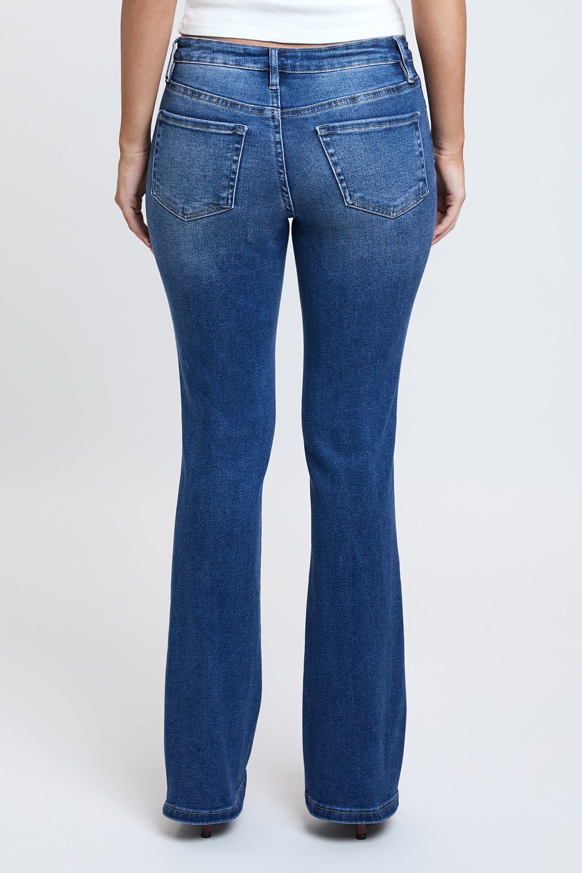 Women's Essential Bootcut Jeans in N Indigo Blue view 11 - Women'S Essential Jeans (bottom)