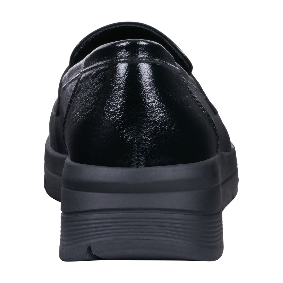 Women's Esther Black Loafers Black view 4 (piece) - womens leather loafers, womens leather loafers blac - shop at us.meeeshop