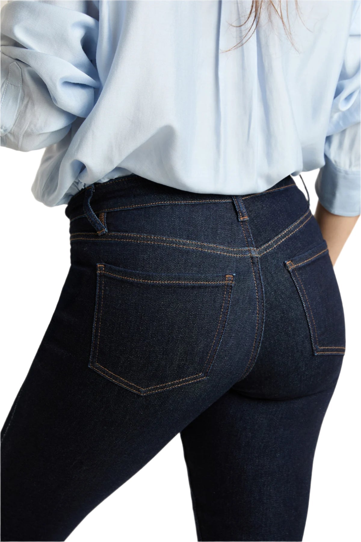 Women's Everyday Skinny Jean in S Warm Midnight Sky Blue view 5 - Women'S Everyday Jeans (bottom)