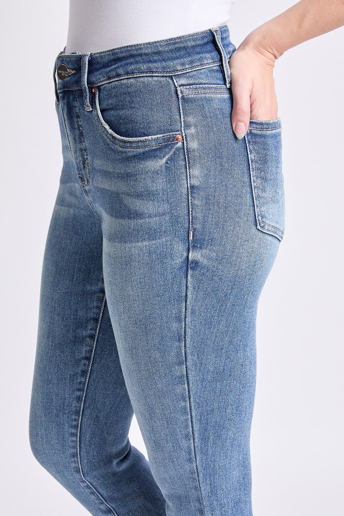 Women's Everyday Skinny Jean in T Tinted Blue view 16 - Women'S Everyday Jeans (bottom)
