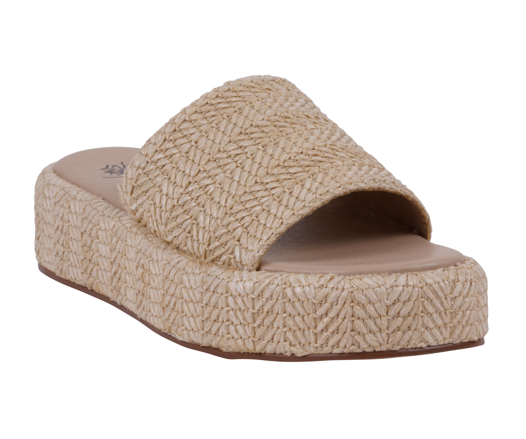 Women's Evie Natural Platform Slide Natural (shoe) - women's evie knit slide sandal, vionic women's evi - shop at us.meeeshop