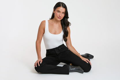 Women's High Rise Curve Confidence Bootcut Jeans view 19 - High-Waisted - Women High Jeans (bottom)