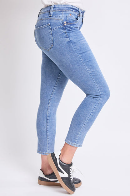 Women's High Rise Curve Confidence Skinny Jeans in M Medium Blue view 15 - High-Waisted - Women High Jeans (bottom)