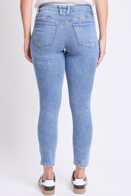 Women's High Rise Curve Confidence Skinny Jeans in M Medium Blue view 16 - High-Waisted - Women High Jeans (bottom)