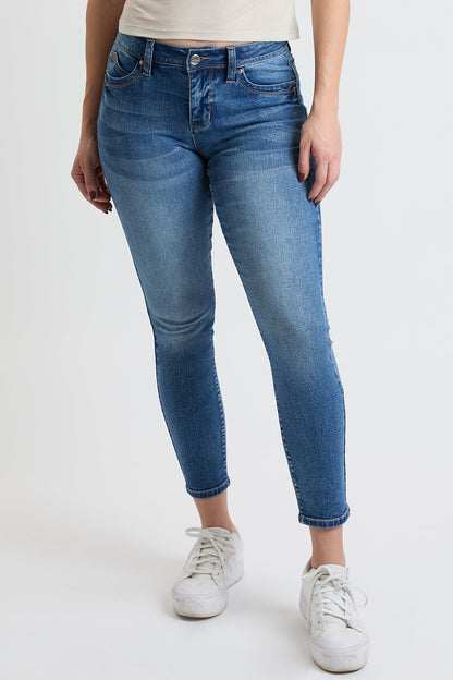 Women's High Rise Curve Confidence Skinny Jeans in M Medium Blue view 21 - High-Waisted - Women High Jeans (bottom)