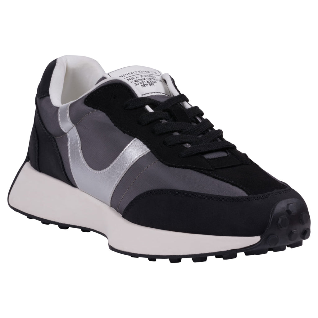 Women's Howell Black Lace-up Sneakers Black (shoe) - women's howell court sneakers, women's howell lace - shop at us.meeeshop