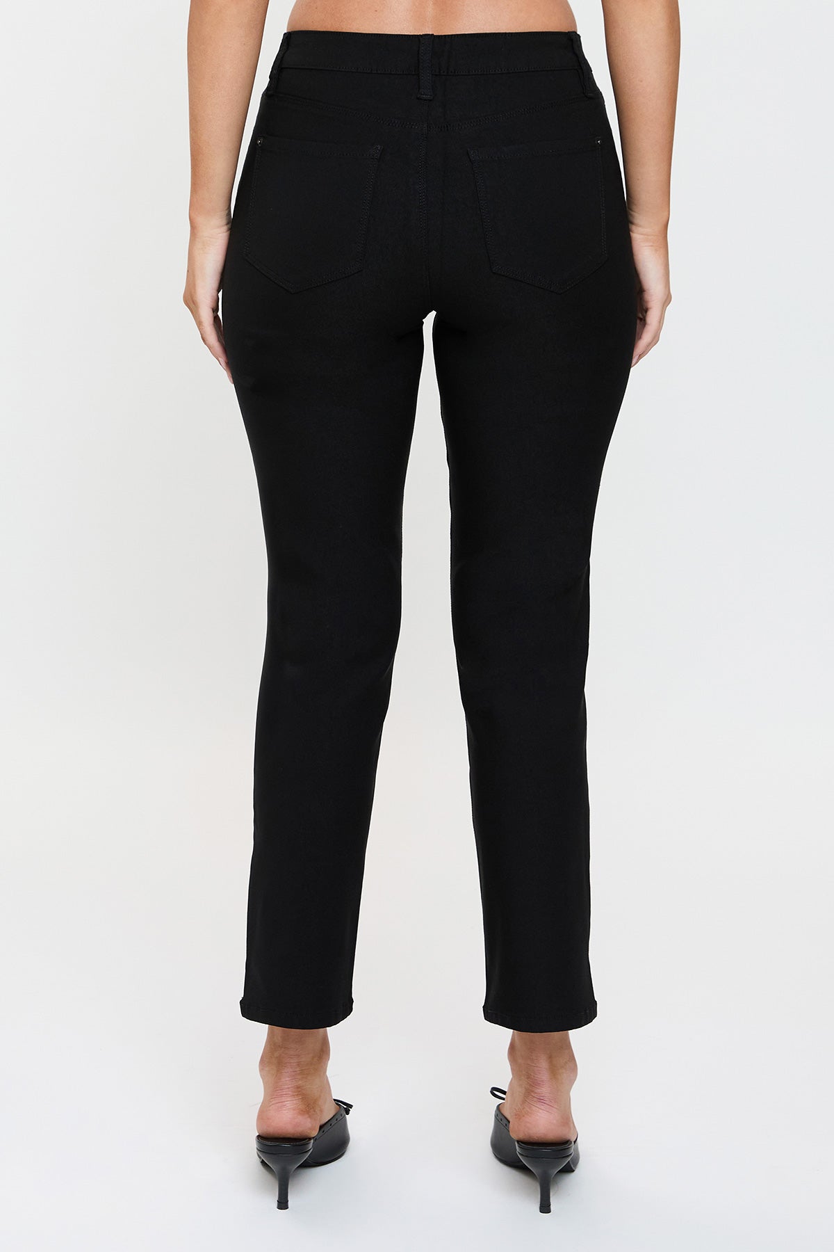 Women's Hyperstretch Cropped Straight Pants in Cocoa view 14 - Comfort Stretch (bottom)