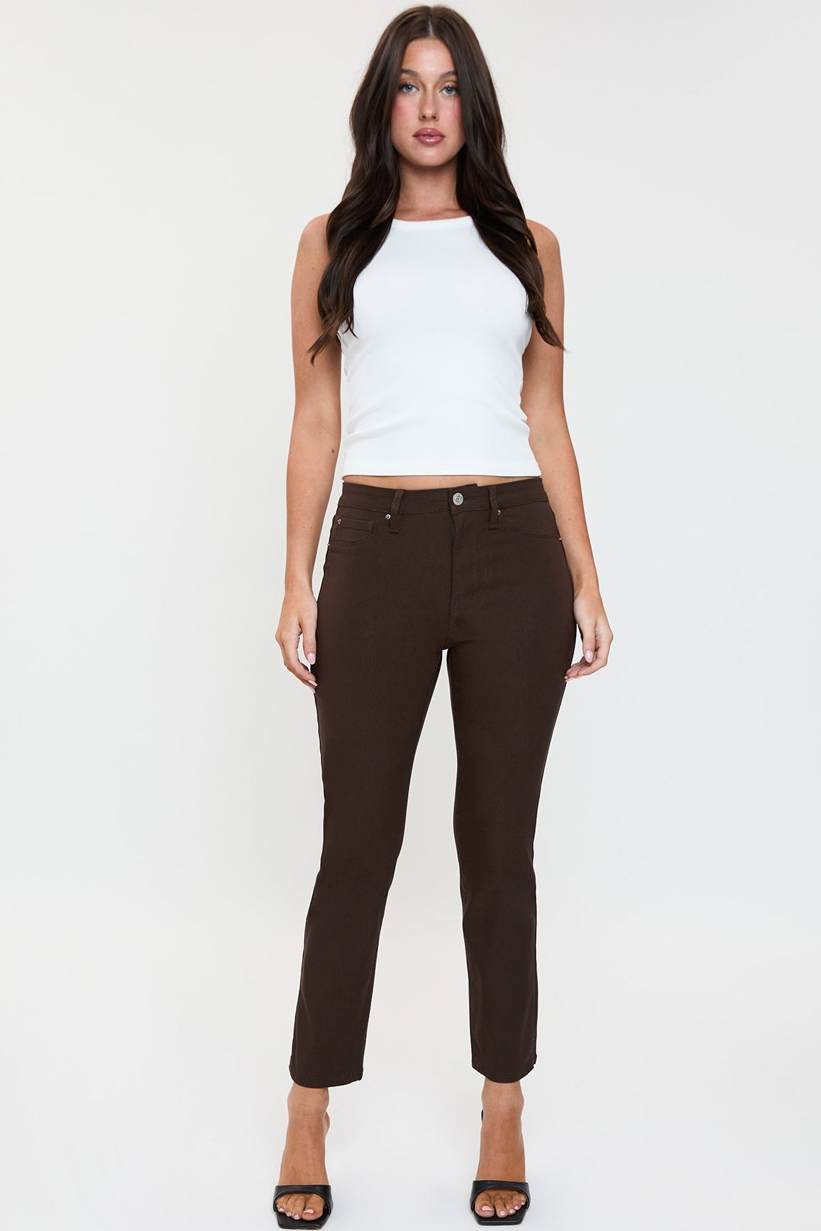 Women's Hyperstretch Cropped Straight Pants view 25 - Comfort Stretch (bottom)