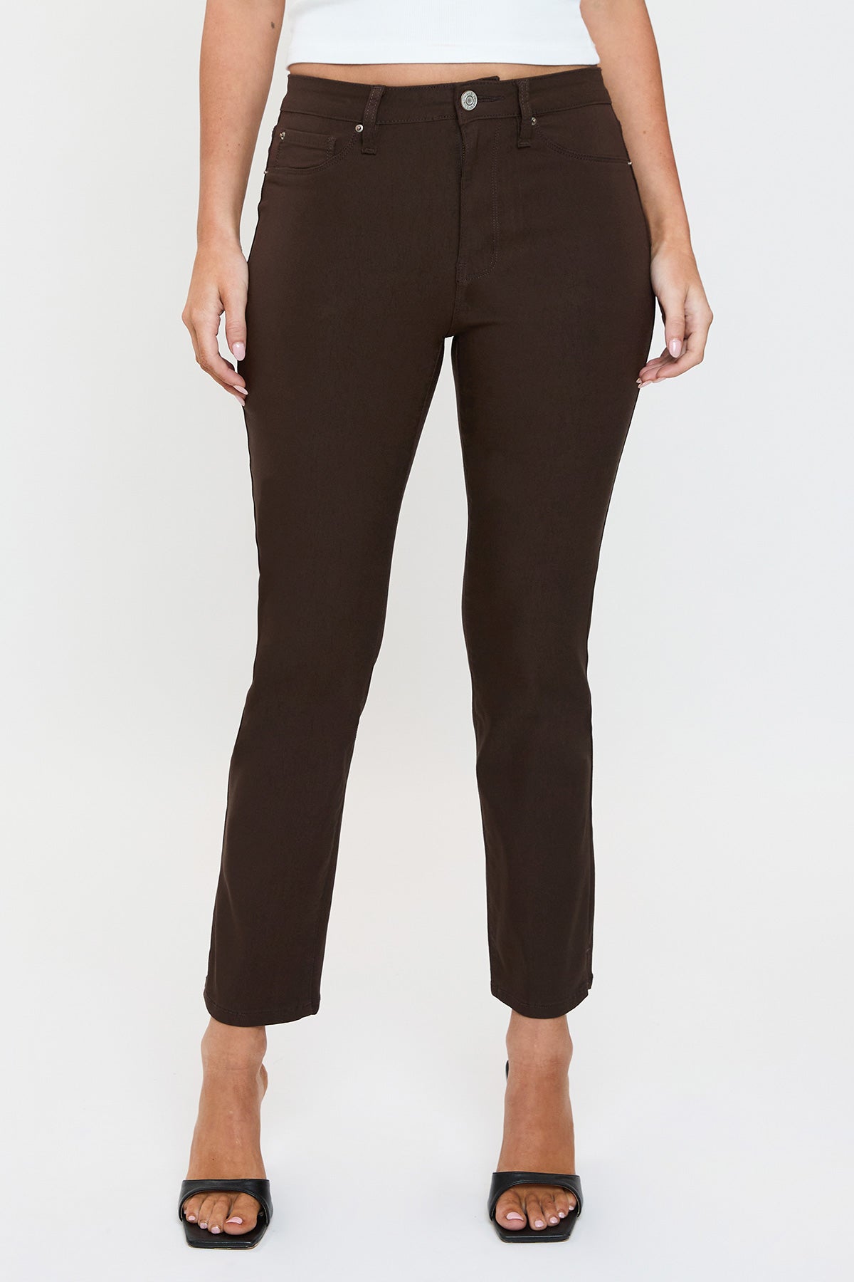 Women's Hyperstretch Cropped Straight Pants view 26 - Comfort Stretch (bottom)
