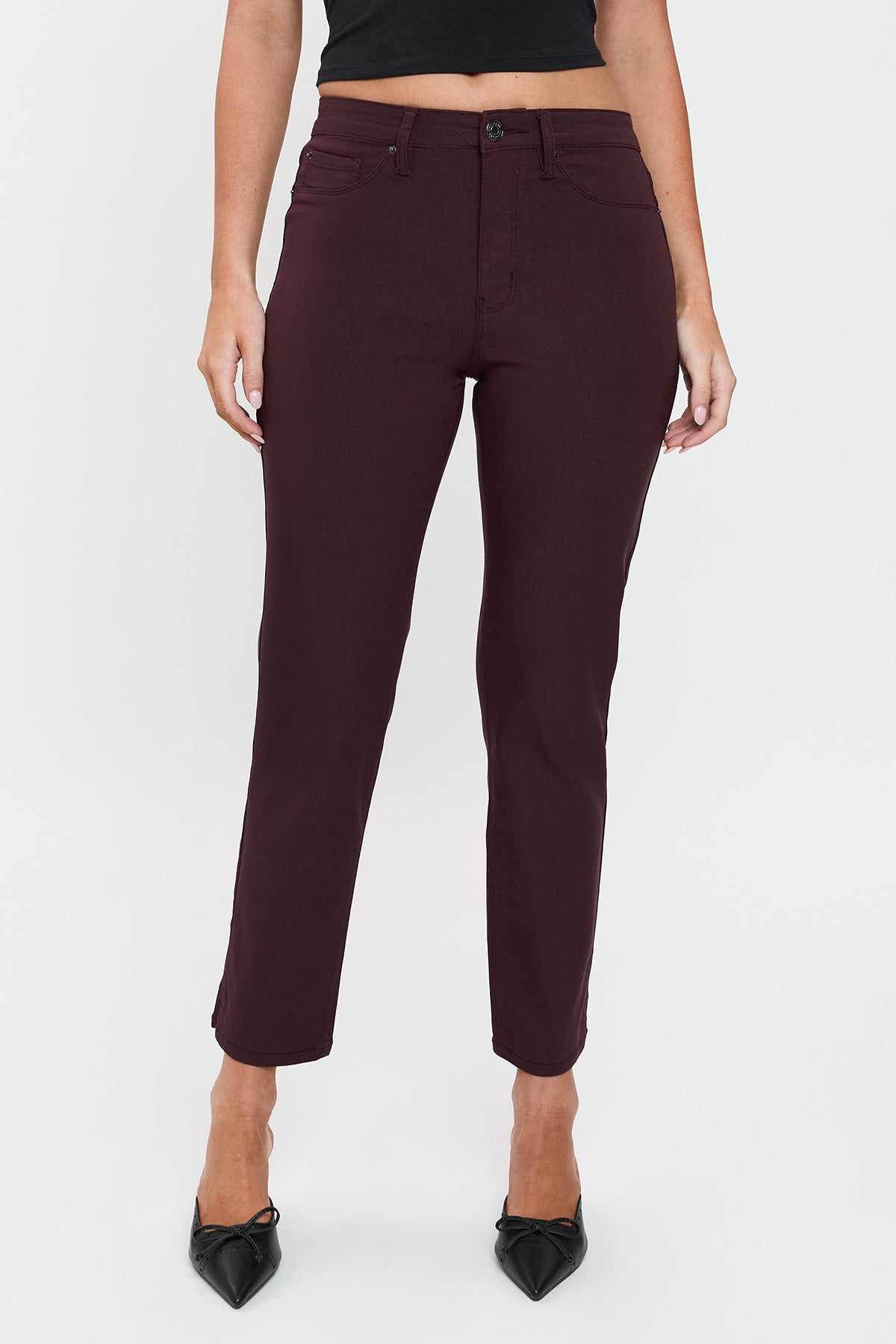 Women's Hyperstretch Cropped Straight Pants view 36 - Comfort Stretch (bottom)