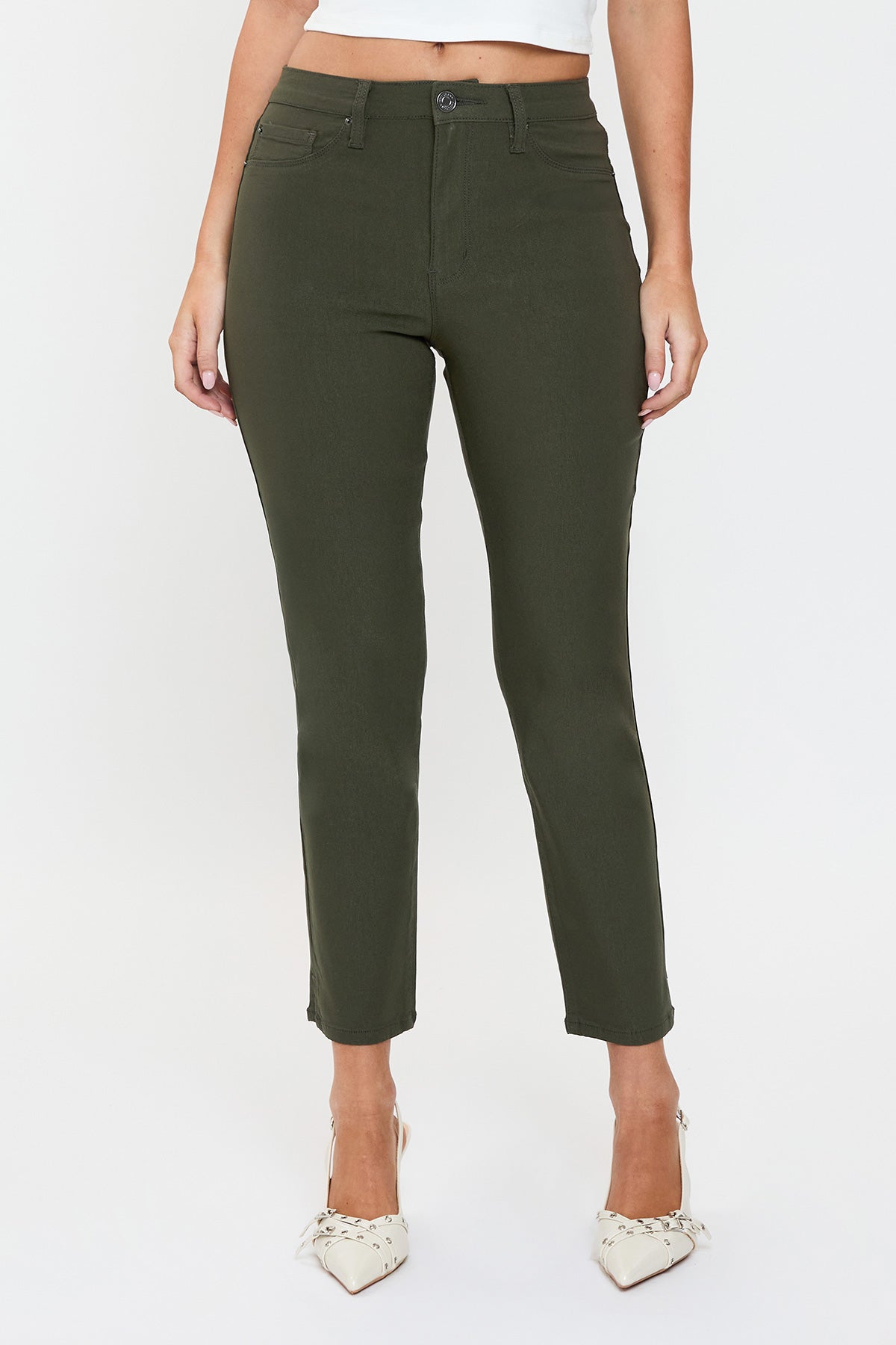 Women's Hyperstretch Cropped Straight Pants view 44 - Comfort Stretch (bottom)