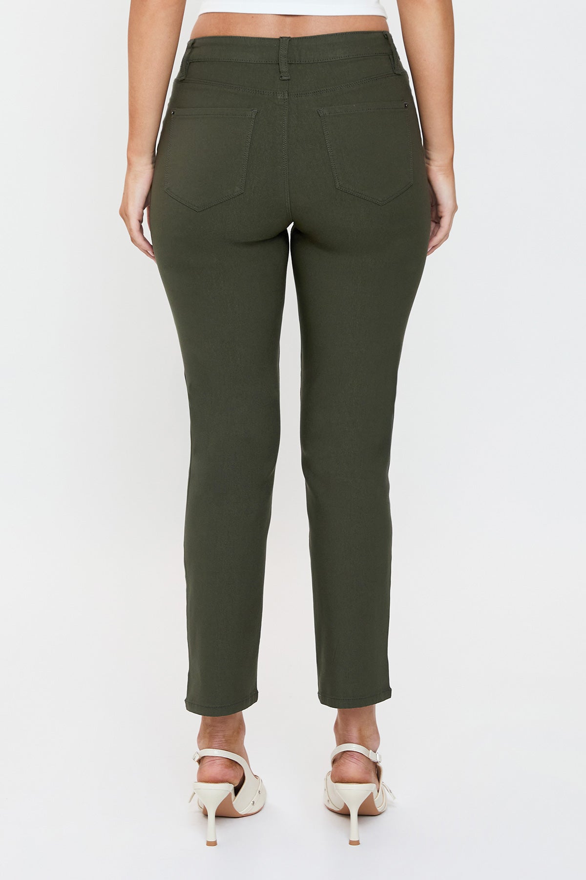 Women's Hyperstretch Cropped Straight Pants view 46 - Comfort Stretch (bottom)