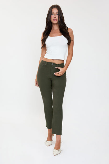 Women's Hyperstretch Cropped Straight Pants view 49 - Comfort Stretch (bottom)