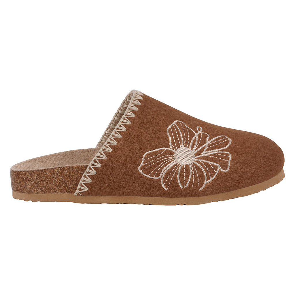 Women's Jamie Cognac Slide Footbed Clogs Cognac view 2 (piece) - footbed clogs, slide footbed clogs - shop at us.meeeshop