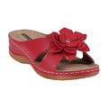 Women's Joy Coral Flower Flat Sandals Coral (shoe) - women's joy shoes, women's joy bee sandals, ortho  - shop at us.meeeshop