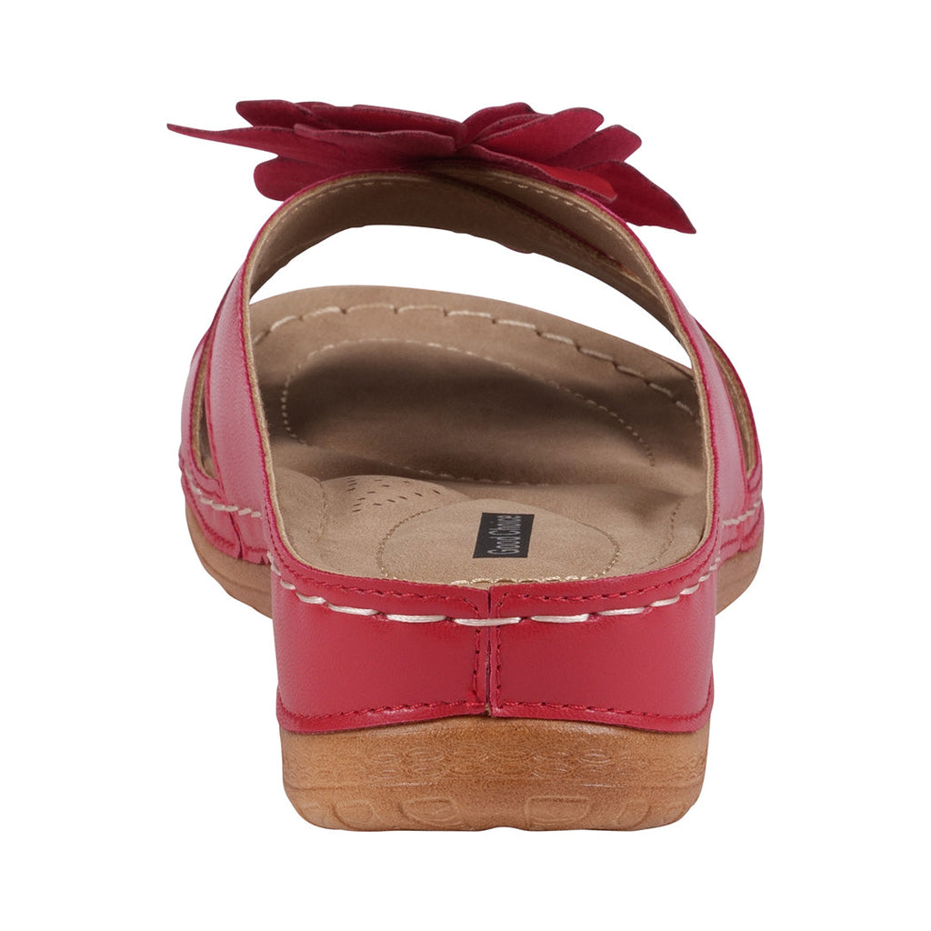 Women's Joy Coral Flower Flat Sandals Coral view 3 (shoe) - women's joy shoes, women's joy bee sandals, - shop at us.meeeshop