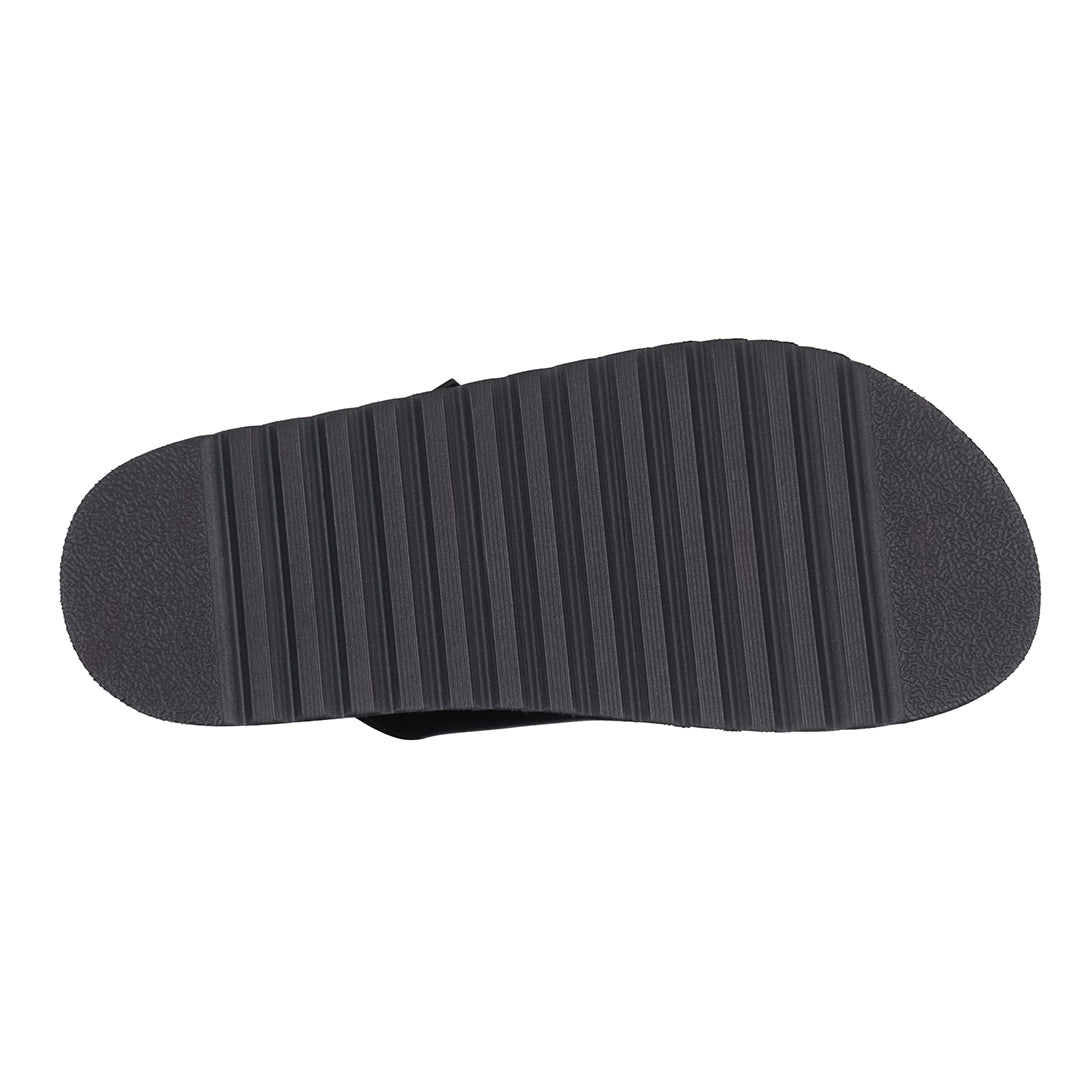 Women's Juno Black Slide Footbed Sandals Black view 5 (shoe) - women's juno shoes, merrell women's juno - shop at us.meeeshop