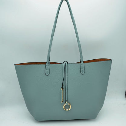 Women's Kendra Reversible Supersoft Vegan Leather Tote Handbag Crossbody Bag - MeeeShop Women's Fashion