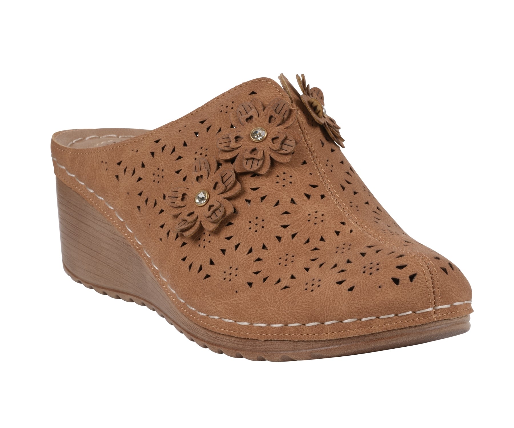 Women's Krista Brown Flat Brown (shoe) - brown flat, krista brown flat - shop at us.meeeshop