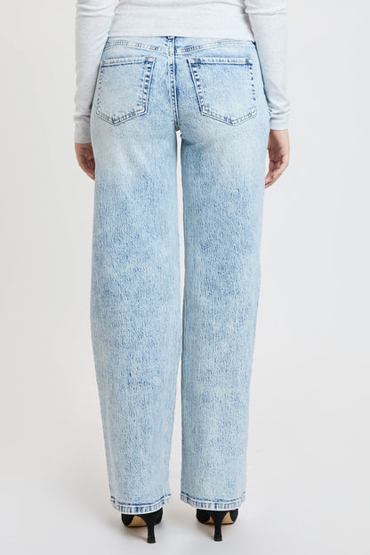 Women's Luxe Britney Wide Leg Jeans in L Light Blue view 7 - Women'S Luxe Jeans (bottom)