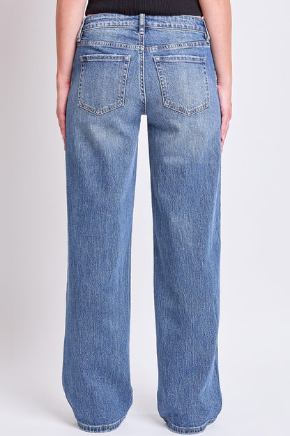 Women's Luxe Britney Wide Leg Jeans in N Indigo Blue view 4 - Women'S Luxe Jeans (bottom)