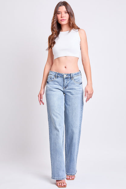 Women's Luxe Britney Wide Leg Jeans in N Indigo Blue view 7 - Women'S Luxe Jeans (bottom)