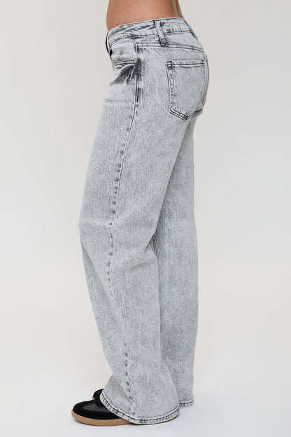 Women's Luxe Britney Wide Leg Jeans in X Gray view 11 - Women'S Luxe Jeans (bottom)