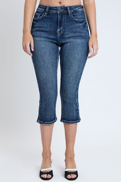 Women's Luxe Capri with Side Slit in S Midnight Sky Blue view 2 - Women'S Luxe Slippers (bottom)