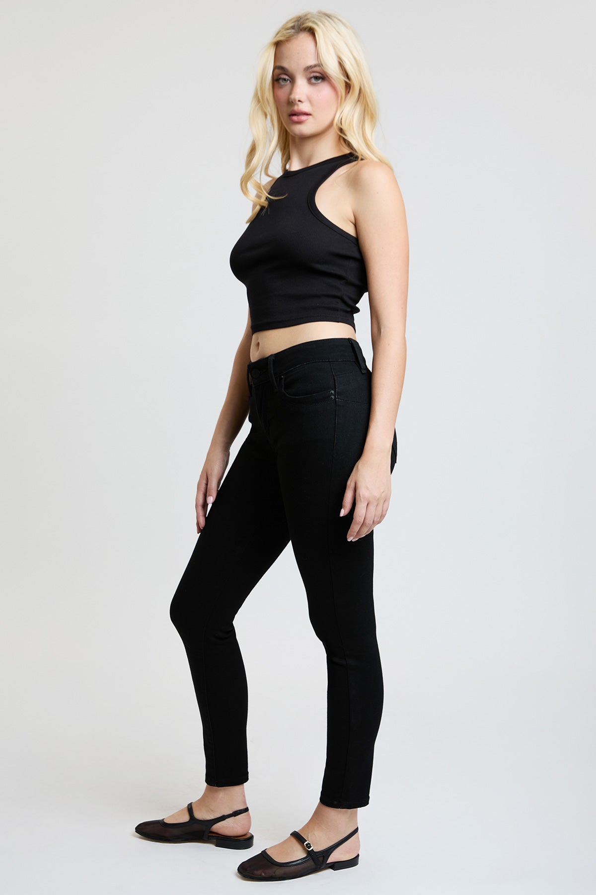 Women's Luxe Mid Rise Wannabettabutt Skinny Jeans view 15 - Women'S Luxe Jeans (bottom)