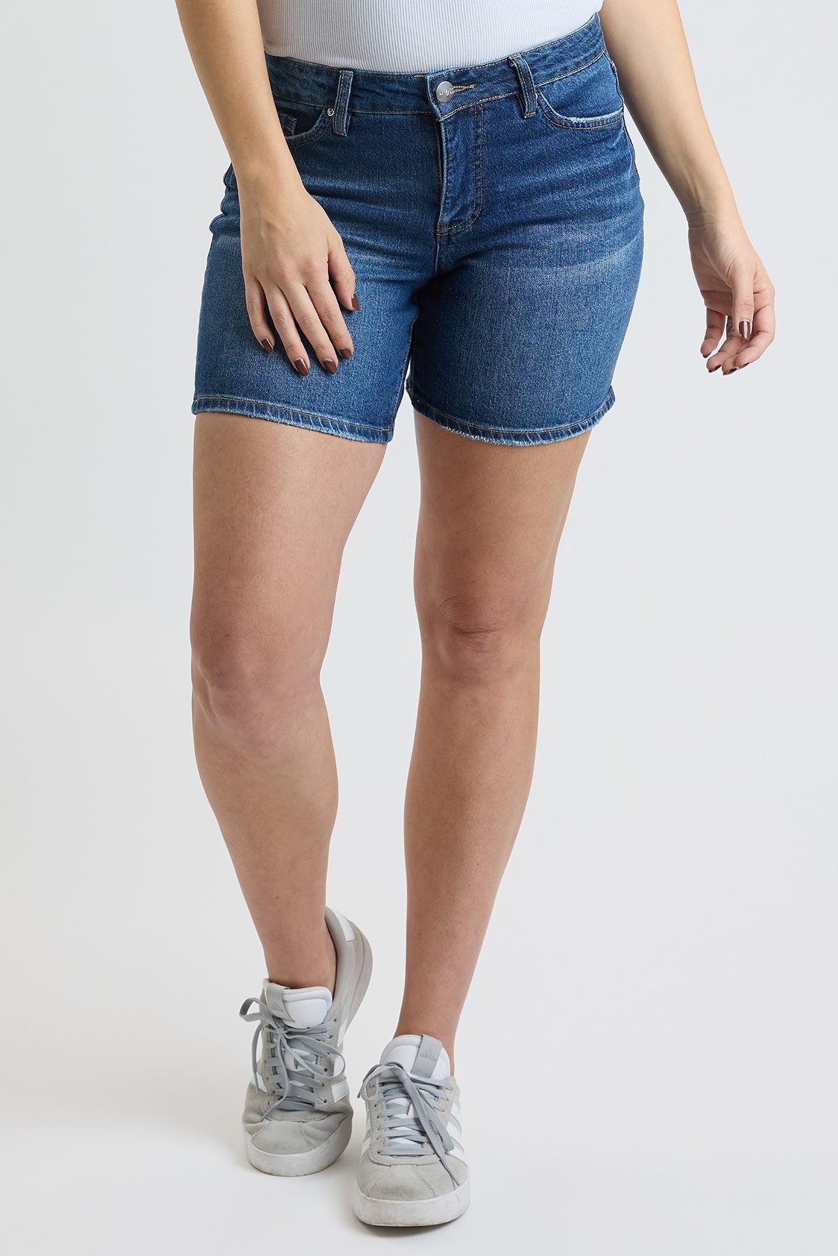 Women's Luxe Short in N Indigo Blue view 10 - Women'S Luxe Shorts (bottom)