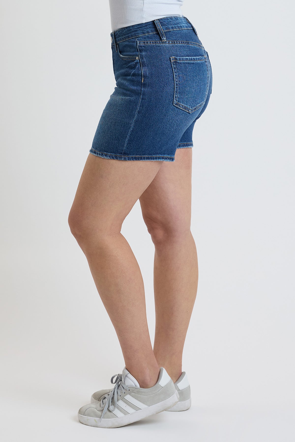 Women's Luxe Short in N Indigo Blue view 11 - Women'S Luxe Shorts (bottom)