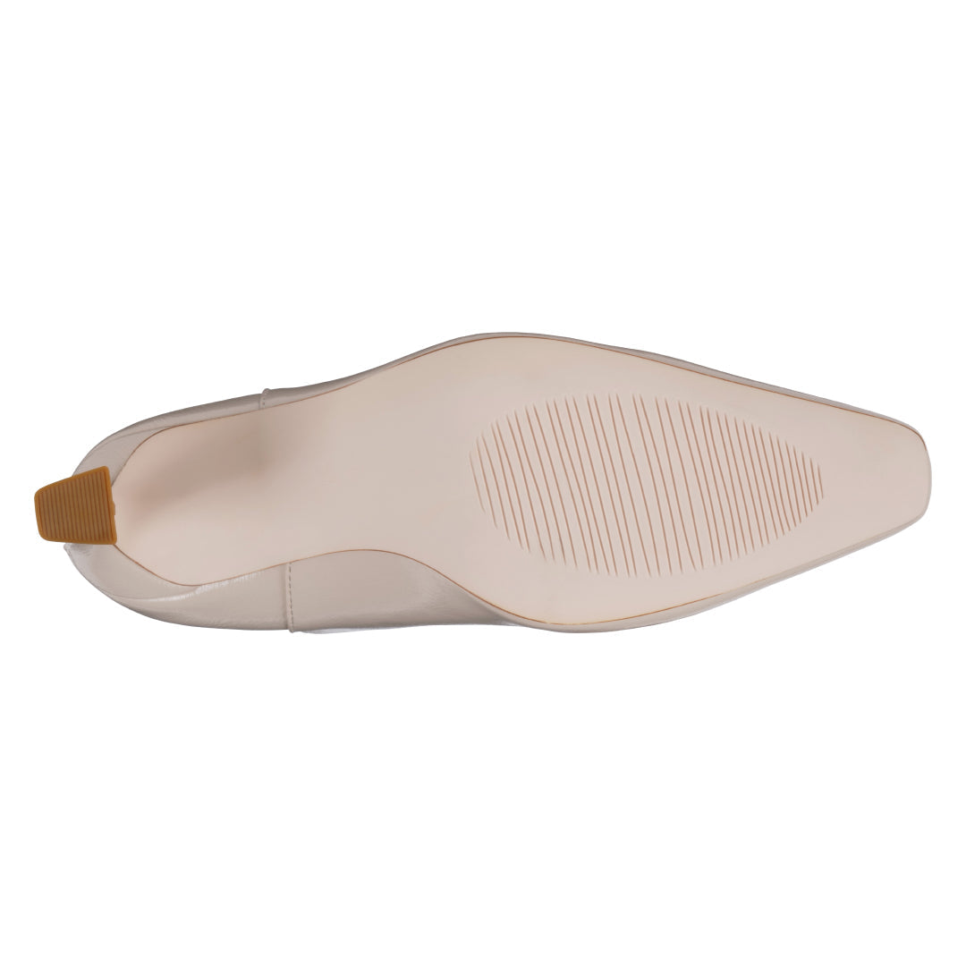Women's Marcel Off White Bootie Off White view 5 (shoe) - white bootie, off white bootie - shop at us.meeeshop