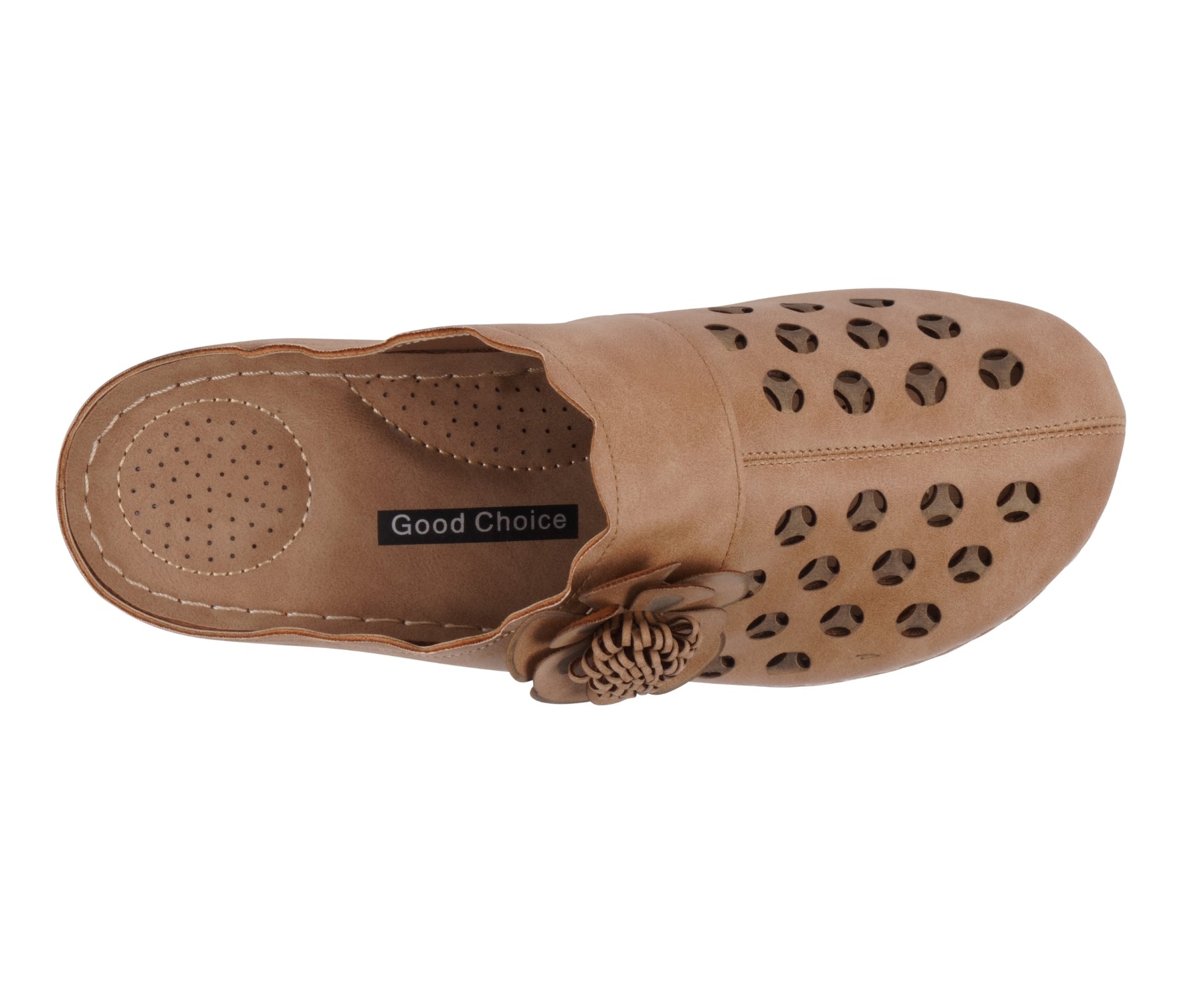 Women's Marisol Tan Flat Tan view 3 (shoe) - tan flat, marisol tan flat - shop at us.meeeshop