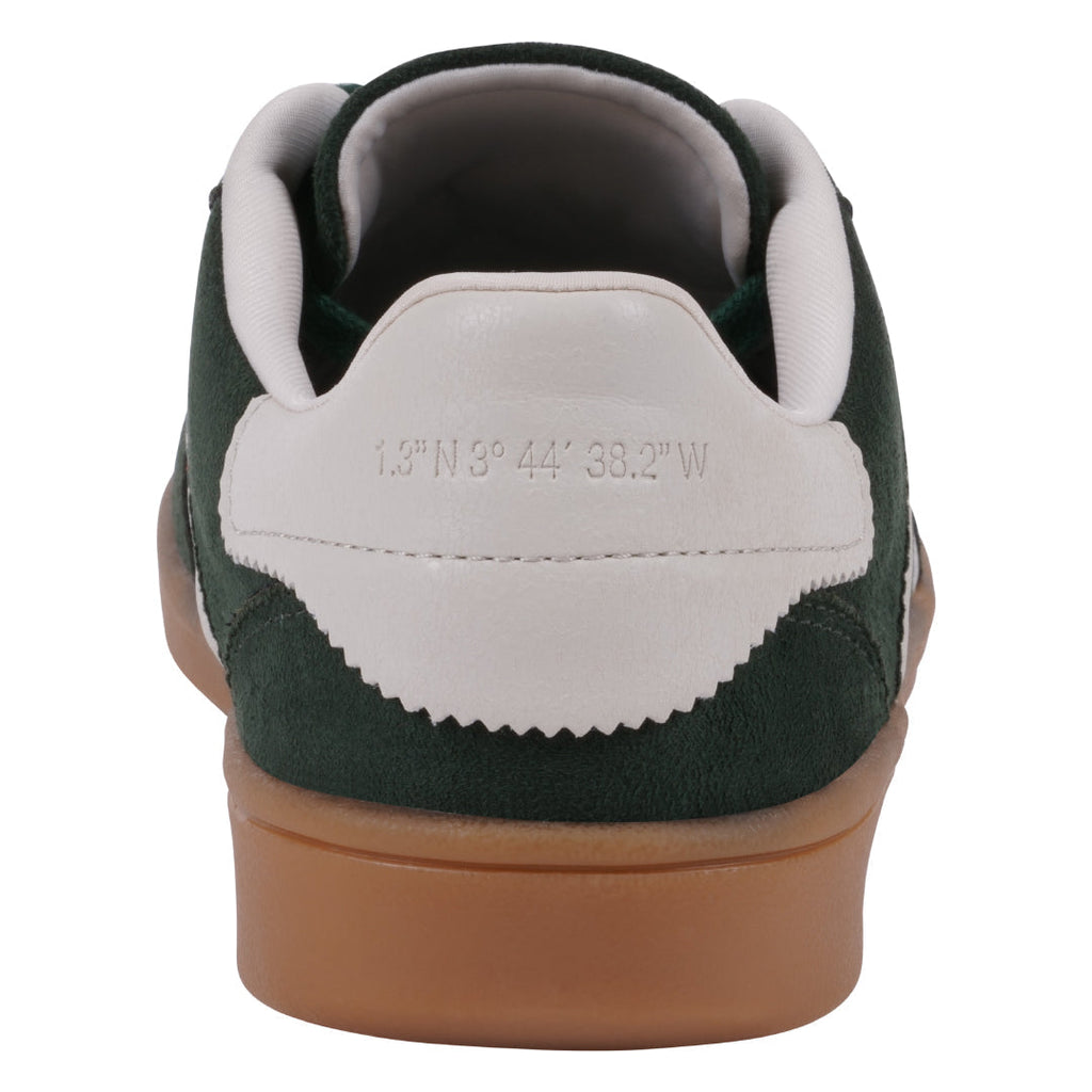 Women's Milan Green Lace up Sneaker Green view 4 (shoe) - kizik women's milan sneakers, deflorance mila - shop at us.meeeshop