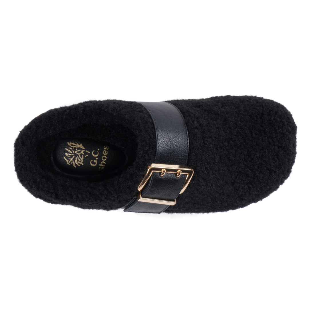 Women's Patsy Black Flat Black view 4 (shoe) - black flat, patsy black flat - shop at us.meeeshop