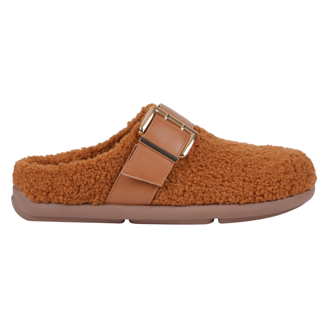 Women's Patsy Brown Flat Brown view 2 (shoe) - brown flat, patsy brown flat - shop at us.meeeshop