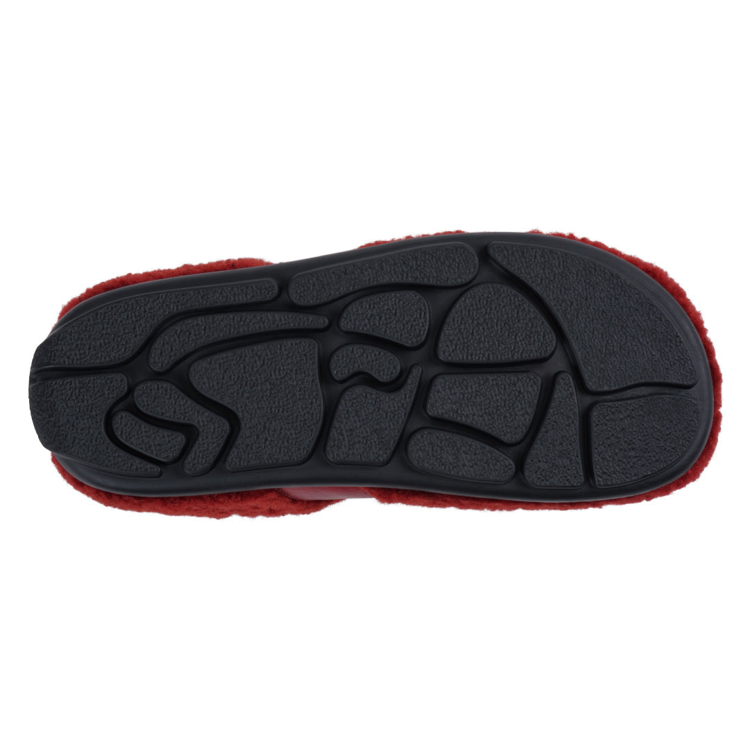 Women's Patsy Burgundy Flat Burgundy view 4 (shoe) - burgundy flat, patsy burgundy flat - shop at us.meeeshop