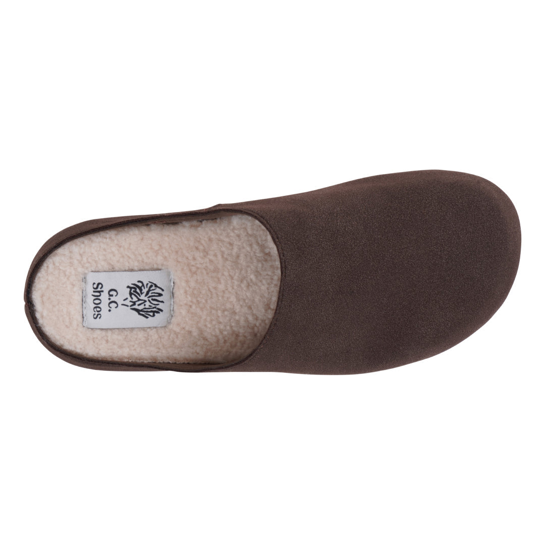 Women's Pax Brown Flat Brown view 3 (shoe) - brown flat, pax brown flat - shop at us.meeeshop