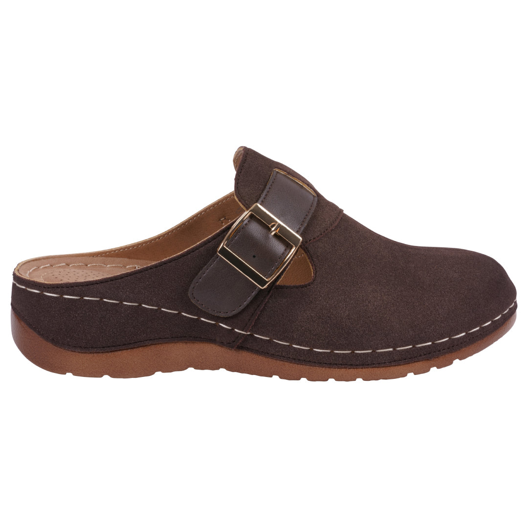 Women's Pippen Brown Flat Brown view 2 (shoe) - women's pippen shoes, women's flats pink, womens flat t - shop at us.meeeshop