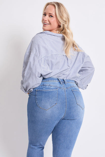 Women's plus High Rise Curve Confidence Skinny Jeans view 13 - High-Waisted - Women'S Plus Jeans On Sale (bottom)