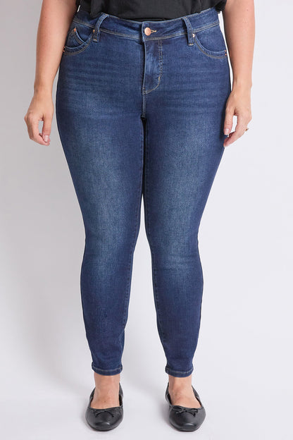 Women's plus High Rise Curve Confidence Skinny Jeans view 16 - High-Waisted - Women'S Plus Jeans On Sale (bottom)