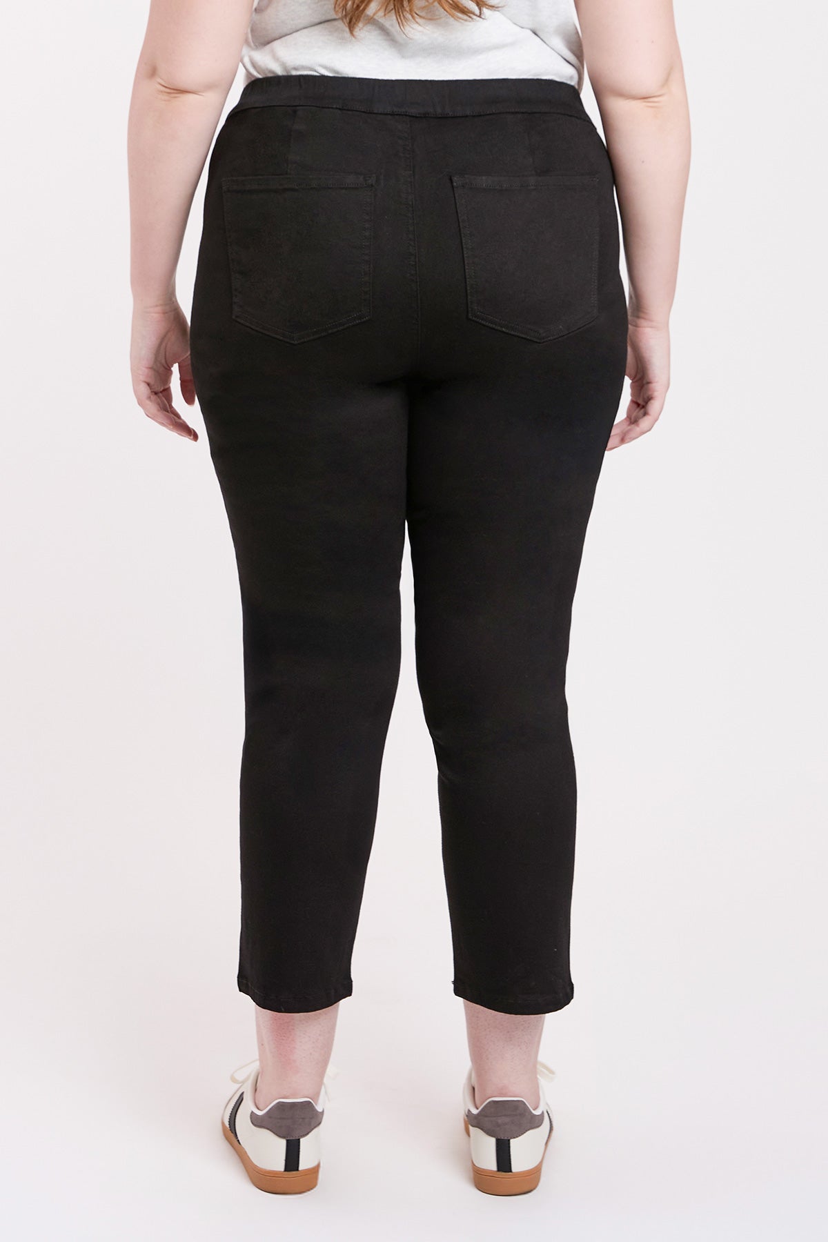 Women's plus High Rise Pull on Straight Jogger view 19 - High-Waisted - Womens Plus Joggers (bottom)
