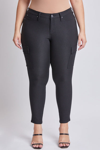 Women's plus Hyperstretch Skinny Cargo Pants view 7 - Comfort Stretch - Women'S Plus Pants (bottom)