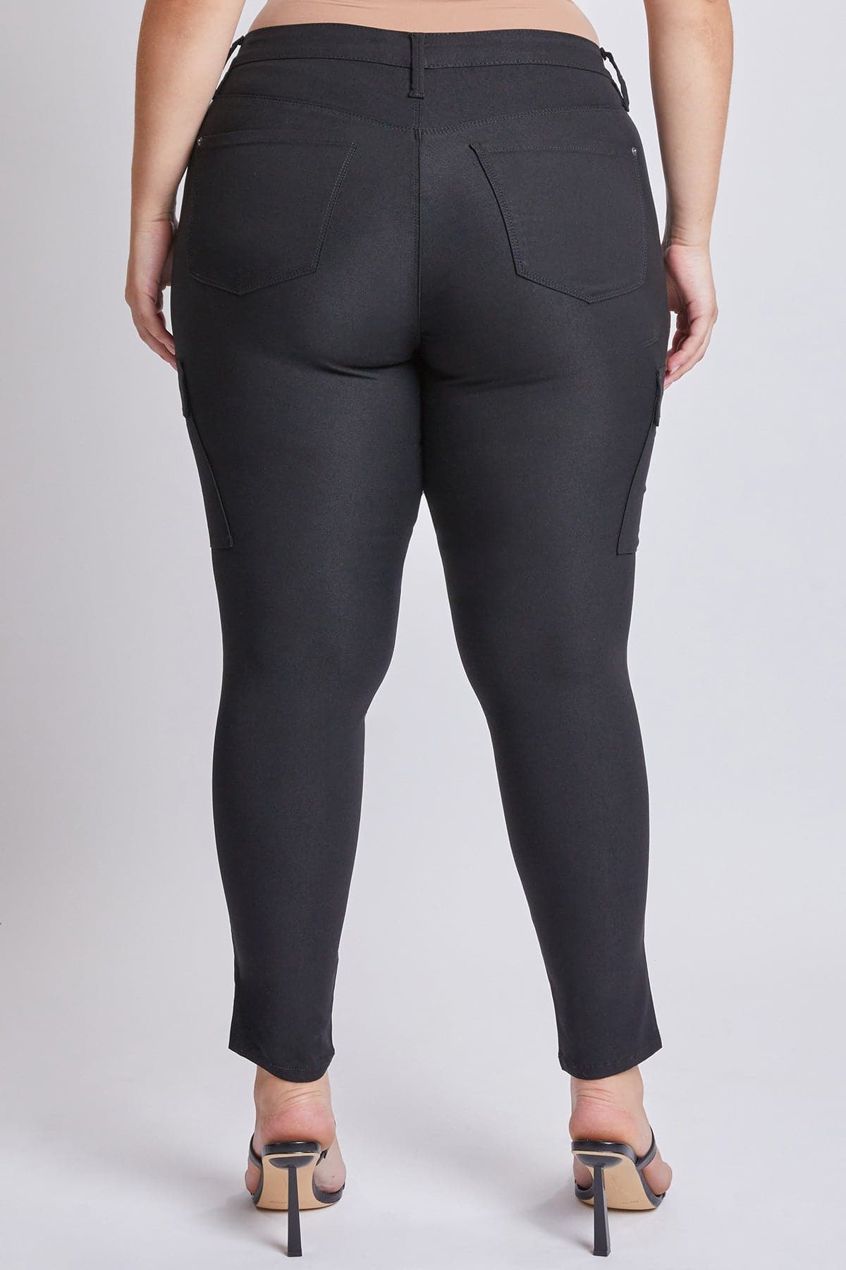 Women's plus Hyperstretch Skinny Cargo Pants view 9 - Comfort Stretch - Women'S Plus Pants (bottom)
